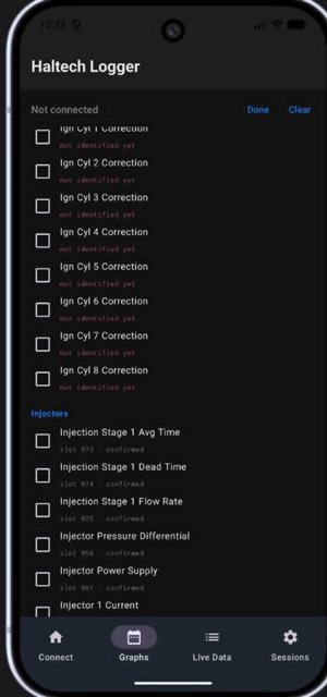 Channel picker — confirmed vs not-yet-identified