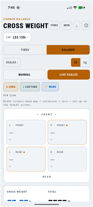 Live scales