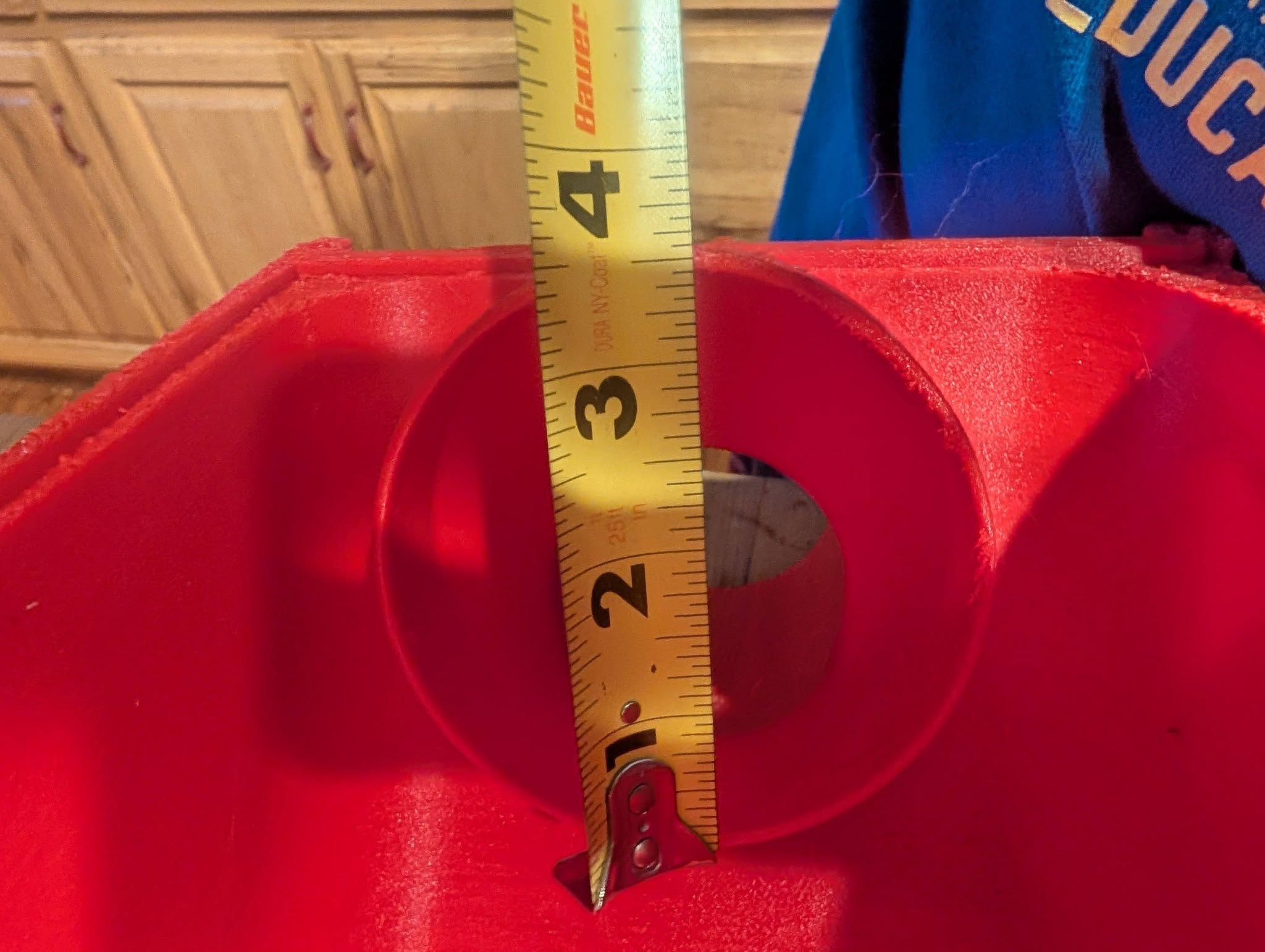 Filter diameter check — 3.5 inch ID